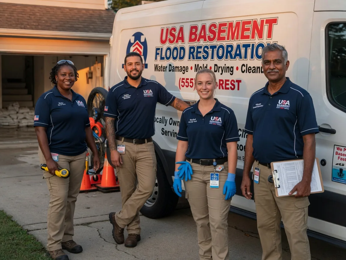 Basement Flood Cleanup company in Cross Plains, IN