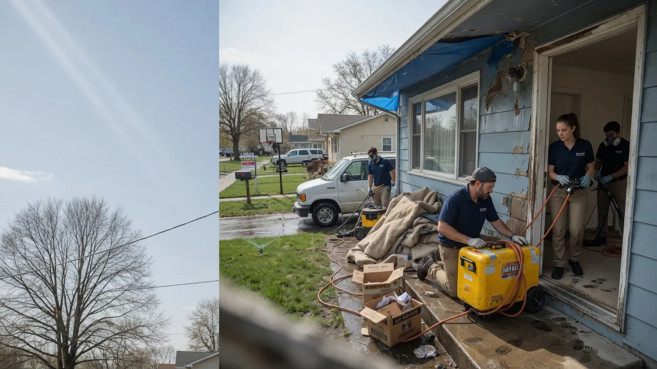 Basement Flood Cleanup in Cross Plains, IN near me